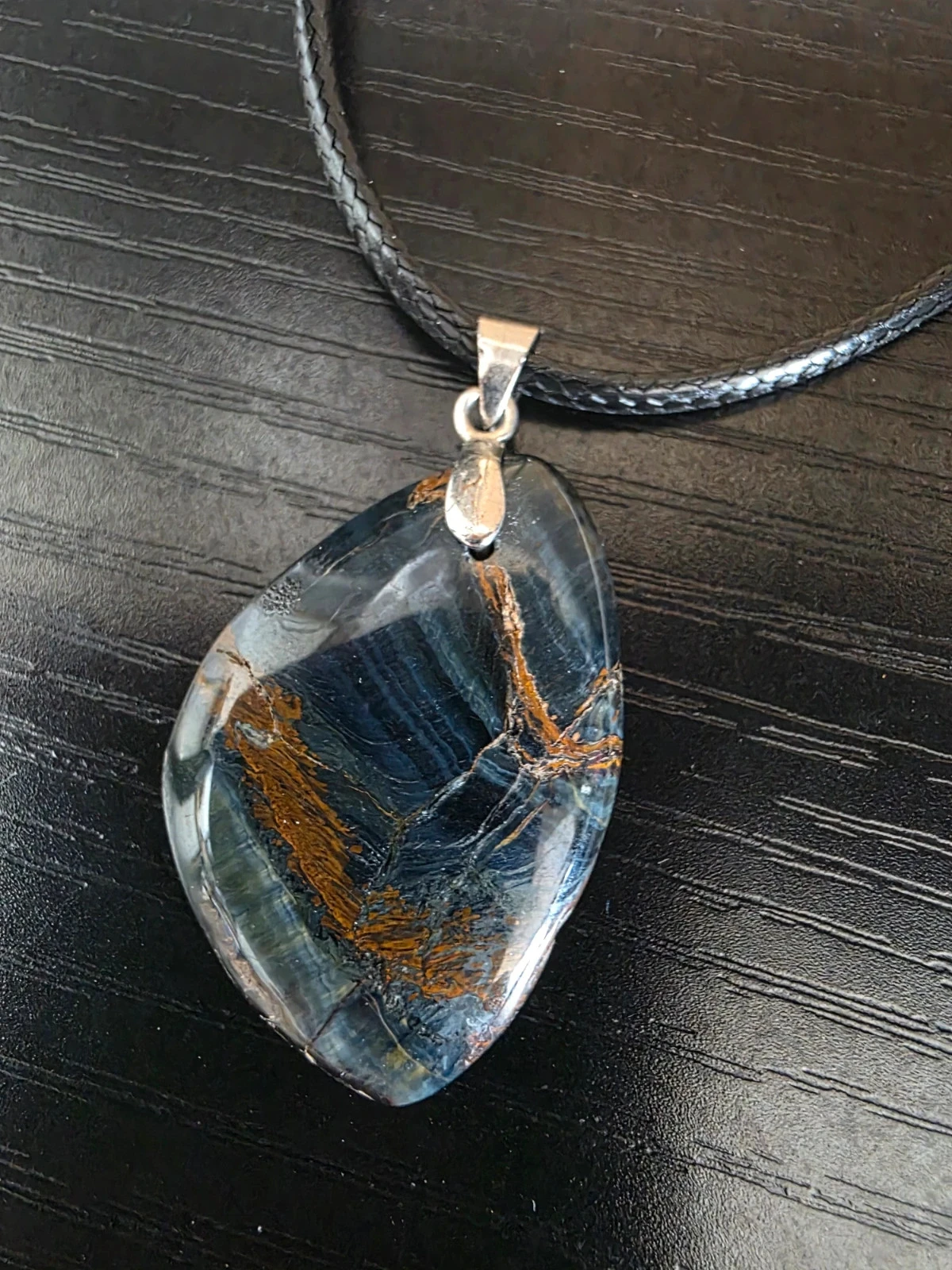 Hawk's Eye Pendant No. 1 – photo 8